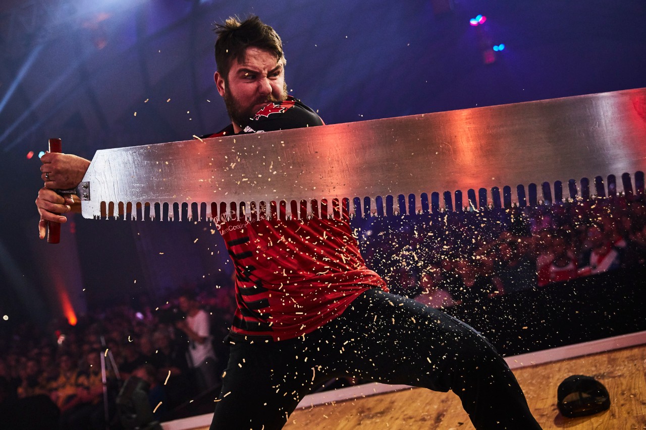 Зона за пресата на Timbersports